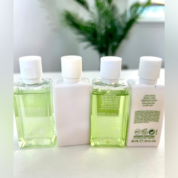 Hermes Un Jardin Sur Le Nil Bath Travel Bath & Gift Set - Picture 4 of 5